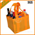 square Non Woven Wine Bag For Promotion